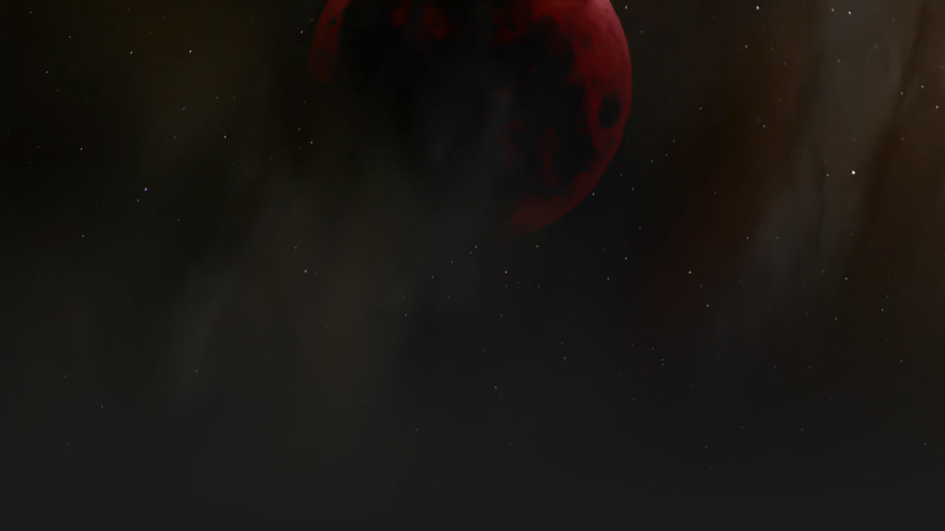 planet in space darkness